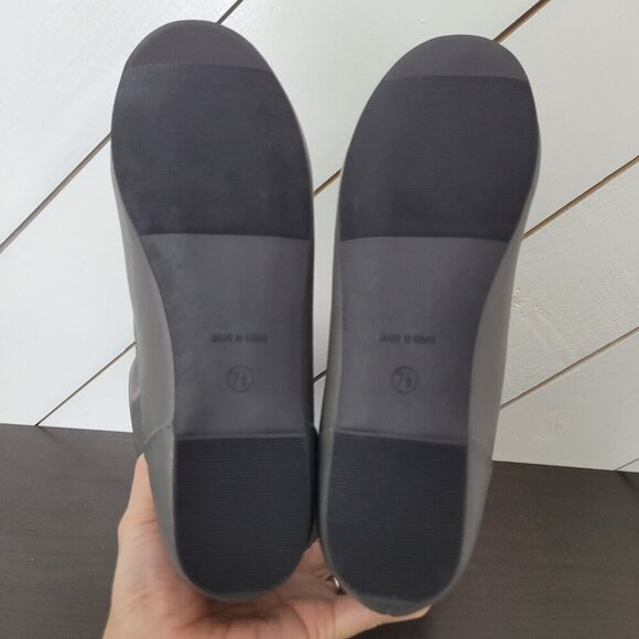 NEW Journee Collection Womens Jaye Gray 7.5M Riding Boots Slip on - Picture 6 of 8